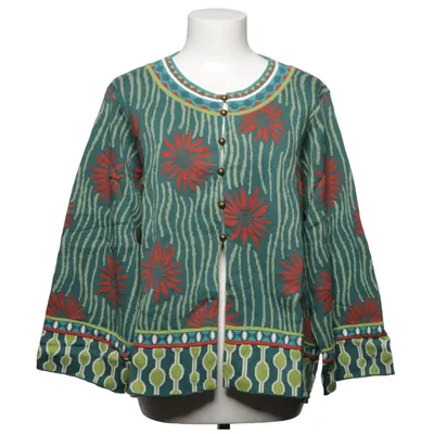 Kofta (Grön, Röd, Flerfärgad) från Gudrun Sjödén Ekologisk bomull, Återvunnen bomull