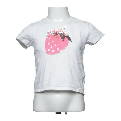 T-shirt (Blanc) de H&M Coton, Élasthane