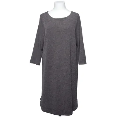 Dress (Brown) from Geena Polyester, Viscose
