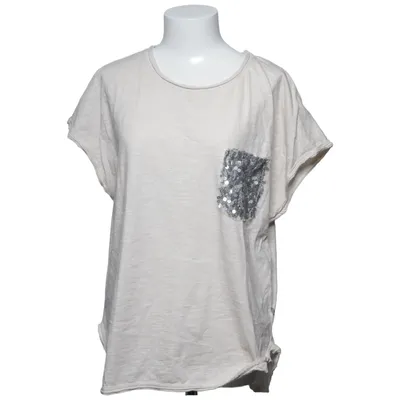 T-shirt (Beige) van Heart Kiss Katoen