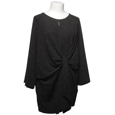 Topp (Svart, Silverfärgad) från Happy Holly Elastan, Metallfiber, Polyester