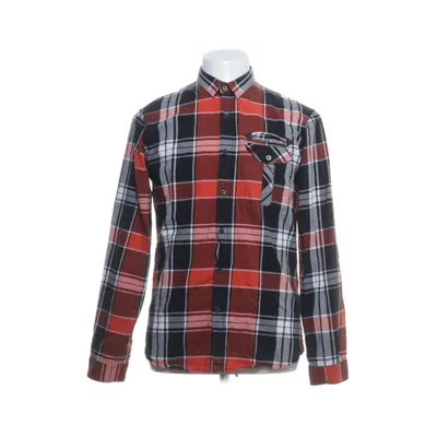 Buttondown-skjorta (Blå, Röd) från Emilio Bomull