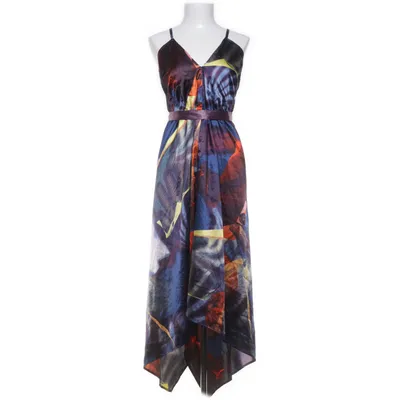 Wikkeljurk (Blauw, Oranje, Geel, Meerkleurig) van Lavand Katoen, Elastaan, Polyester