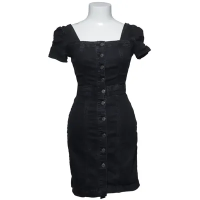 Robe en jean (Noir) de Denim Co Coton, Élasthane