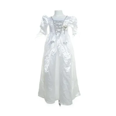 Bloemenmeisjes jurk (Wit) van RIO Polyester
