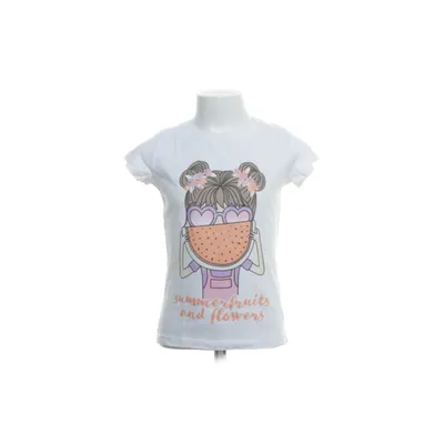T-shirt (Blanc) de Dopo Dopo Girls Coton