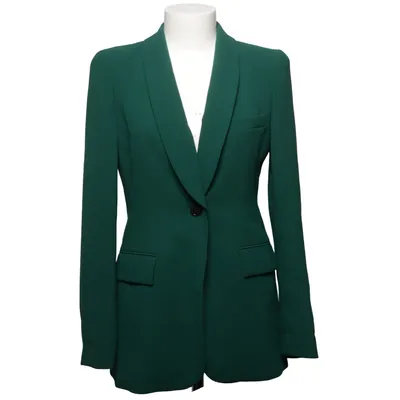 Kavaj (Grön) från Zara Polyester, Viskos