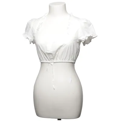 Dirndl blouse (Wit) van Krüger Madl Katoen, Polyester