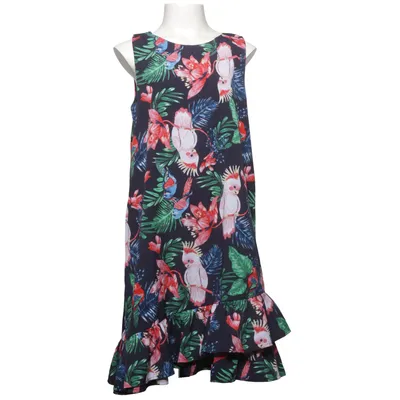 Klänning (Blå, Flerfärgad) från H&M Polyester