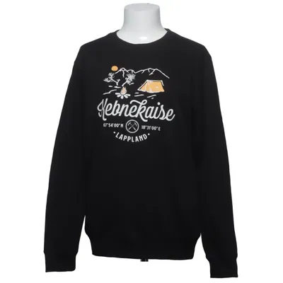 Sweatshirt (Noir) de Svenska Turistföreningen Coton, Polyester