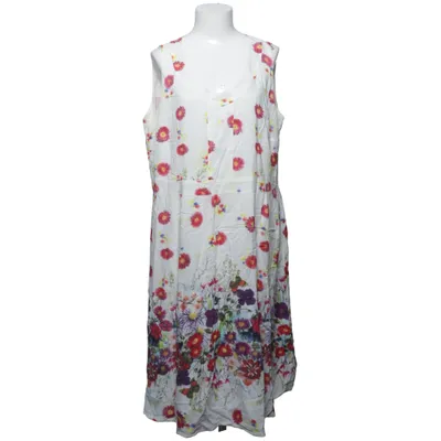 Robe (Blanc, Multicolore) de Almia Viscose