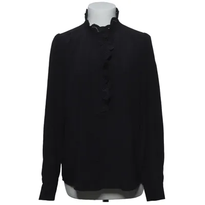 Blouse (Noir) de Sézane Polyester, Soie