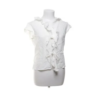 Haut (Blanc) de Weekday Polyamide, Viscose