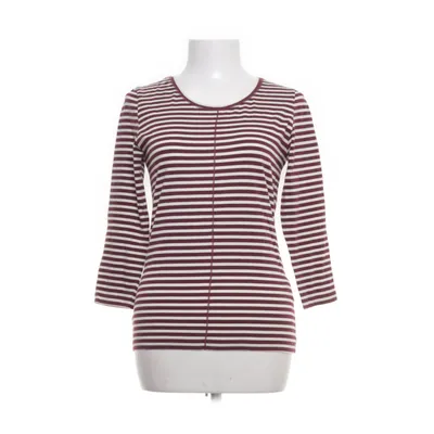 Top (Red, White) from René Lezard Cotton, Elastane
