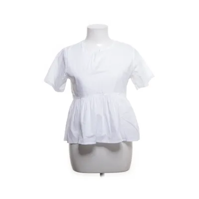 Top péplum (Blanc) de Meet Me There Coton