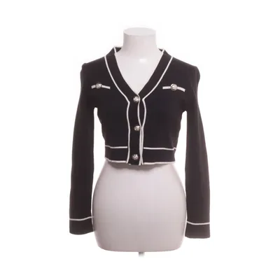 Kofta (Svart, Vit) från Shein Polyamid, Polyester, Viskos