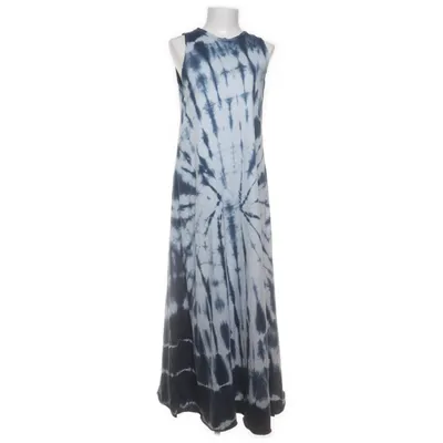 Maxi jurk (Blauw, Wit) van Rough & Rose Katoen