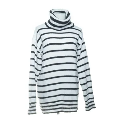 Polotröja (Svart, Vit) från New Generation Akryl, Bomull