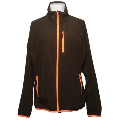 Fleecejacka (Brun, Orange) från Euro Hunt Polyester