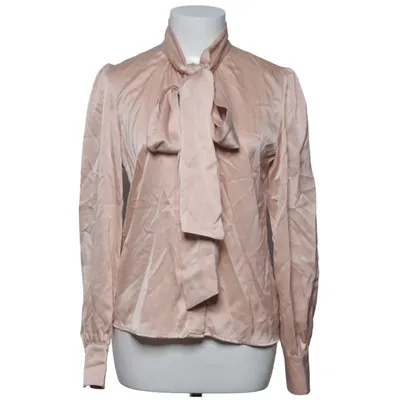 Blouse lavallière (Rose) de Vesna W Soie