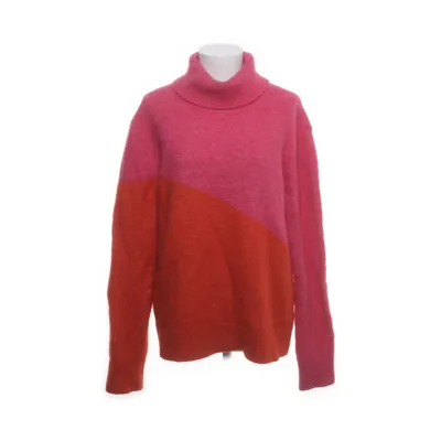Turtleneck (Pink, Red) from H&M Studio Polyamide, Mohair, Wool, Elastane