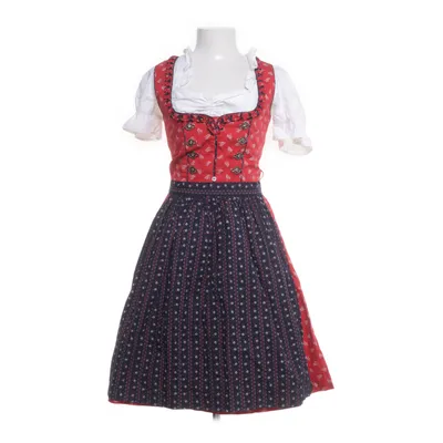 Dirndl (Red, White, Blue) from Fuchs Trachtenmoden