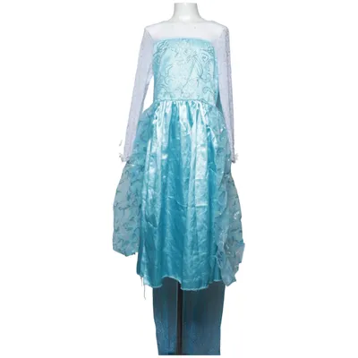 Fancy dress (Blue, White) from Vague Cotton, Polyester
