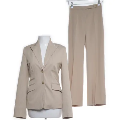 Kostym (Beige) från More & More Elastan, Polyester, Viskos