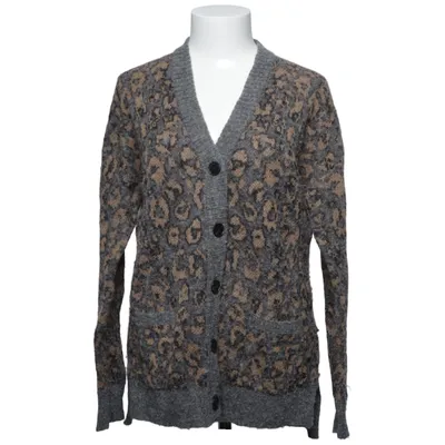Cardigan (Gray, Brown) from Scalpers Alpaca wool, Polyamide