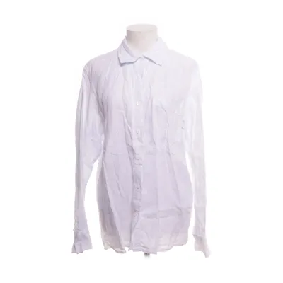 Shirt (Wit, Blauw) van A Day's March Linnen
