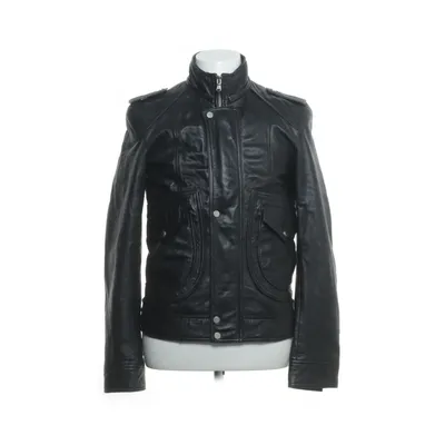 Läderjacka (Svart) från Zara Man Skinn, Polyester