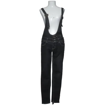 Dungarees (Black) from Rainbow Cotton, Elastane