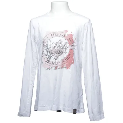 Langærmet t-shirt (Hvid) fra Creamie