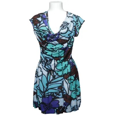 Jurk (Blauw, Groen, Meerkleurig) van Mina UK Polyester
