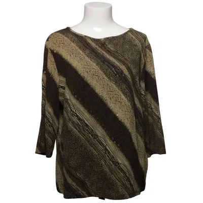 Haut (Marron, Noir) de Your 6th Sense Acétate, Élasthane, Polyester