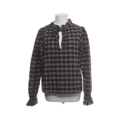 Topp (Svart, Brun) från Ganni Ekologisk bomull, Polyamid, Återvunnen polyester