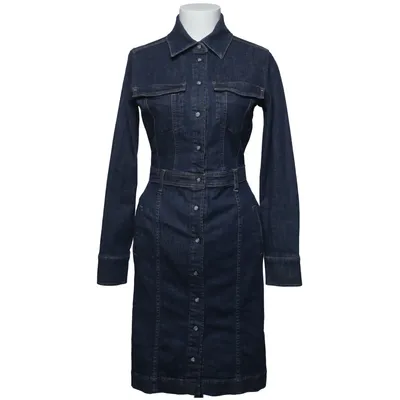 Denim dress (Blue) from 7 for All Mankind Cotton, Elastane