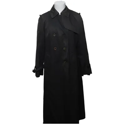 Trench-coat (Noir) de Dannimac Coton, Polyester