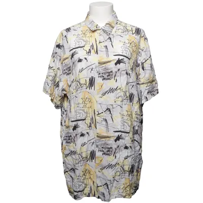 Kortärmad skjorta (Vit, Svart, Gul) från LCW Casual Viskos