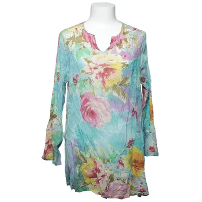 Blouse (Bleu, Multicolore) de Pijazz Coton