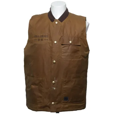 Outer vest (Brown) from Brixtol Textiles Cotton, Polyester