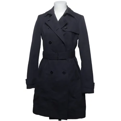 Trenchcoat (Zwart) van Hugo Boss Katoen, Polyester, Viscose