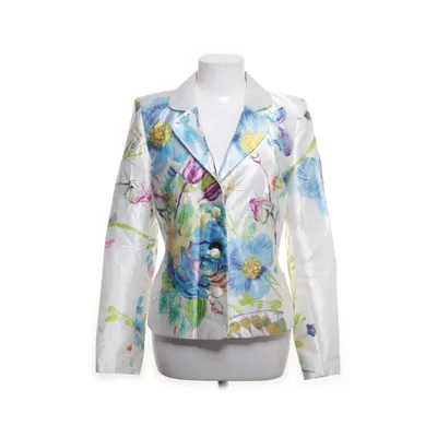 Blazer (Wit, Meerkleurig) van Ella Singh Zijde