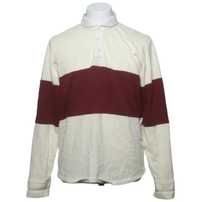 Rugbytröja (Beige, Röd) från YMC Bomull