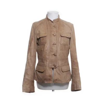 Läderjacka (Brun) från ARMA Collection Mocka