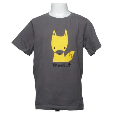 T-shirt (Grå, Gul) fra Graf Bomuld