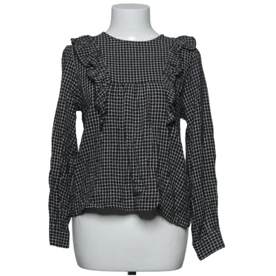 Blouse (Black, White) from Atelier Evène Polyester, Viscose