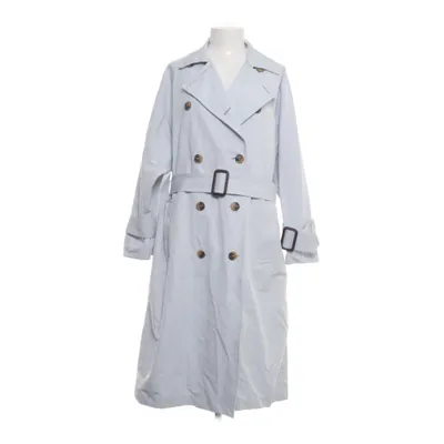 Trenchcoat (Blauw) van Reserved Katoen, Polyester