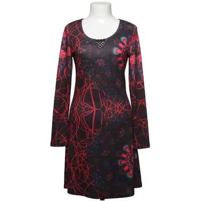 Dress (Black, Red, Multicolored) from Happi Elastane, Polyester