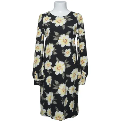 Jurk (Zwart, Geel) van Happy Holly Elastaan, Polyester